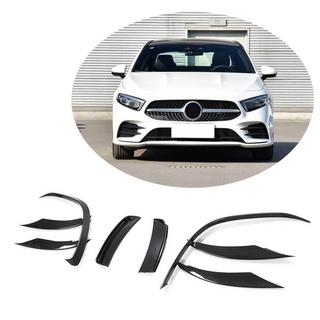 Carbon Frontstoßstangen Abdeckungen (für AMG-Line SD 2018-2021) Foto 1