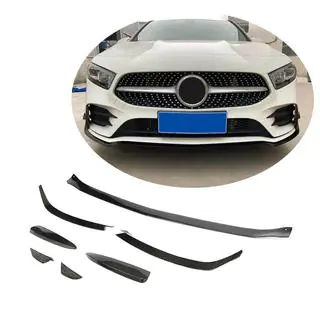 Frontlippe V1 für AMG-Line SD 2018-2021 Carbon Foto 1