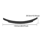 Mercedes A-class W177 2018- Heckspoiler V3 (für SD, Carbon) Foto 5
