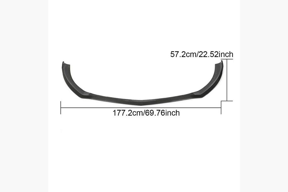 Mercedes A-class W177 2018- Frontlippe V2 für AMG-Line SD 2018-2021 Carbon Foto 6