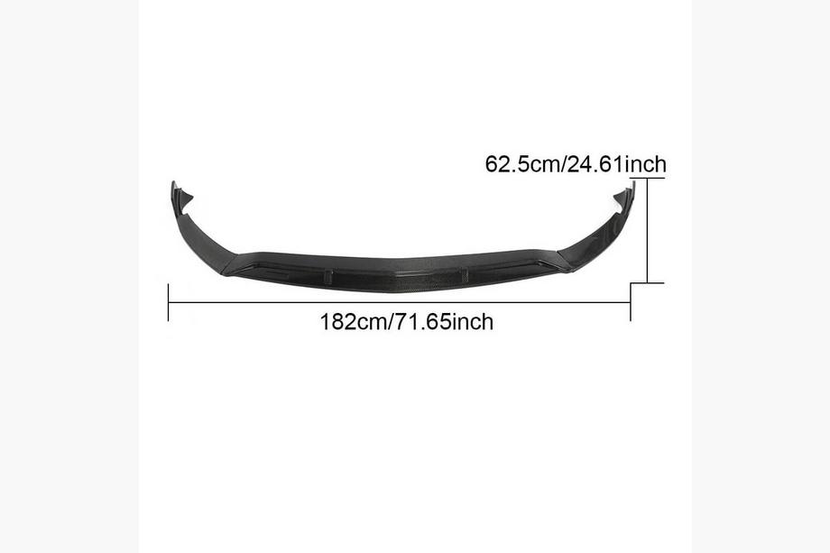 Mercedes A-class W177 2018- Frontlippe V3 für AMG-Line SD 2018-2021 Carbon Foto 5