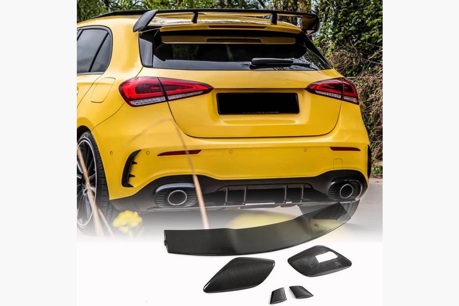 Mercedes A-class W177 2018- Spoiler V3 (für HB, Carbon) Image