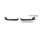 Mercedes A-class W177 2018- Frontstoßstangen Flaps Aufsätze (für AMG-Line 2018-2021, Carbon) Foto 6