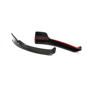 Frontstoßstangen Flaps Aufsätze (für AMG-Line 2018-2021, Carbon) Foto 4