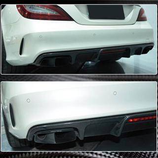 Heckstoßstangen Diffusor (für Base/CLS63 AMG 2015-2018, Carbon) Foto 3