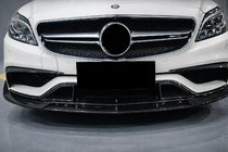 Mercedes CLS C218 2011-2018 Frontstoßstange Lippe V2 Aufsatz (für CLS63 AMG SD 2015-2018, Carbon) Foto 4