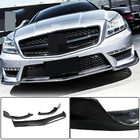 Mercedes CLS C218 2011-2018 Frontstoßstange Lippe V1 Aufsatz (für CLS63 AMG SD 2011-2014, Carbon) Foto 1