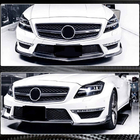 Mercedes CLS C218 2011-2018 Frontstoßstange Lippe V1 Aufsatz (für CLS63 AMG SD 2011-2014, Carbon) Foto 3