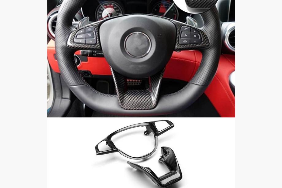 Mercedes CLS C218 2011-2018 Lenkradabdeckung Carbon Image