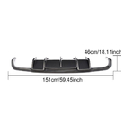 Mercedes CLS C218 2011-2018 Heckdiffusor für AMG-Line/CLS63 AMG 2011-2014, Carbon Foto 6