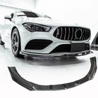 Mercedes CLA C118 2019- Frontstoßstange Lippe Aufsatz (für SD 2019-2022, Carbon) Foto 1