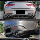 Mercedes CLA C118 2019- Heckdiffusor für AMG-Line SD 2019-2022, Carbon Foto 4