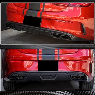 Heckdiffusor V1 für AMG-Line 2017-2019 Carbon Foto 4