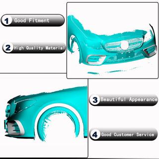 Carbon Frontstoßstangen Abdeckungen (für AMG-Line 2017-2019) Foto 3