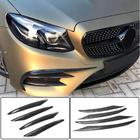 Mercedes E-class coupe C238 2016-2024 Carbon Frontstoßstangen Abdeckungen (für AMG / AMG-Line 2017-2019) Foto 1
