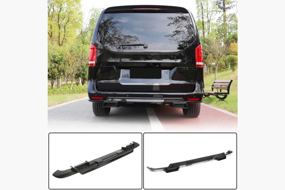 Mercedes Vito/V-class W447 2014- Heckdiffusor V1 für V-Class 2014-2019 Carbon Image