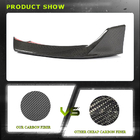 Mercedes Vito/V-class W447 2014- Frontstoßstangen Flaps Aufsätze (für V Class 2014-2019, Carbon) Foto 2