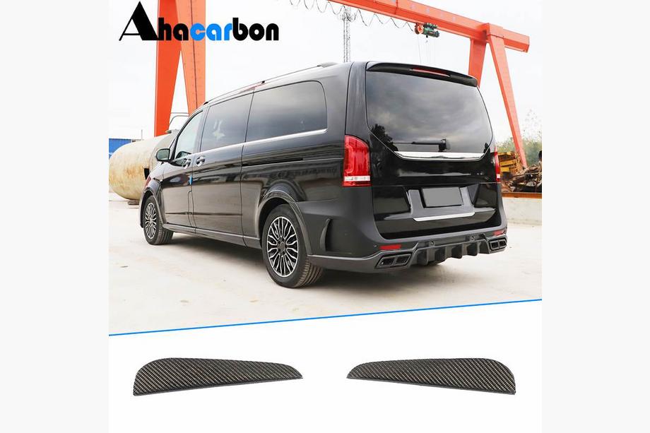 Mercedes Vito/V-class W447 2014- Heckstoßstangenabdeckung (2014-2019, Carbon) Image