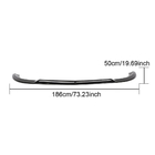 Mercedes Vito/V-class W447 2014- Frontstoßstange Lippe Aufsatz (2014-2019, Carbon) Foto 6