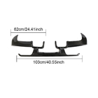 Mercedes Vito/V-class W447 2014- Heckdiffusor V3 (für V-Class 2014-2019, Carbon) Foto 5