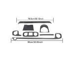 Mercedes G class W463 2018-2024 Carbon-Innenraum Zierleisten Set V1 Foto 5