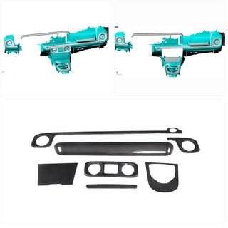 Carbon-Innenraum Zierleisten Set V1 Mercedes G сlass W463 2018-2024 Foto 2