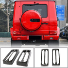 Mercedes G class W463 1990-2018 Abdeckungen für Rückleuchten (Dry Carbon) Foto 1