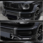 Mercedes G class W463 2018-2024 Carbon Abdeckungen für Nebelscheinwerfer (für G63 AMG) Foto 4