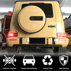 Mercedes G class W463 2018-2024 Heckdiffusor V1 für G63 AMG, Carbon Foto 3