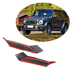 Mercedes G class W463 2018-2024 Frontstoßstangen Flaps Aufsätze für G63 AMG 2019-2021 Carbon Foto 1