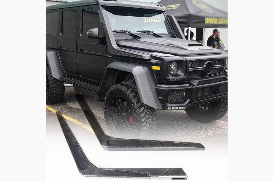 Mercedes G class W463 1990-2018 Schnorchel (für 2004-2018, 2 Stk, Carbon) Image