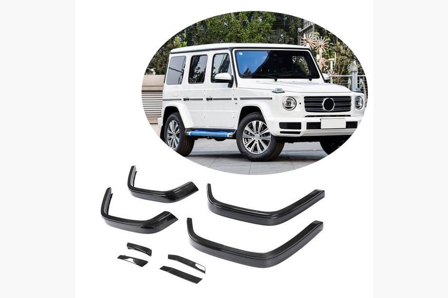 Mercedes G class W463 2018-2024 Kotflügelverbreiterungen (für Bodykit Carbon Set, Carbon) Image