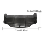 Mercedes S-class C217 Coupe 2014-2020 Heckdiffusor für AMG-Line 2015-2018, Carbon Foto 5