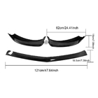 Mercedes S-class C217 Coupe 2014-2020 Frontlippe V1 für AMG-Line 2015-2018 Carbon Foto 6