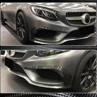 Einsätze für Frontstoßstange (für AMG-Line 2015-2018, Carbon) Foto 4