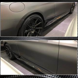 Seitenschweller Aufsätze (für AMG-Line 2015-2018, Carbon) Foto 3