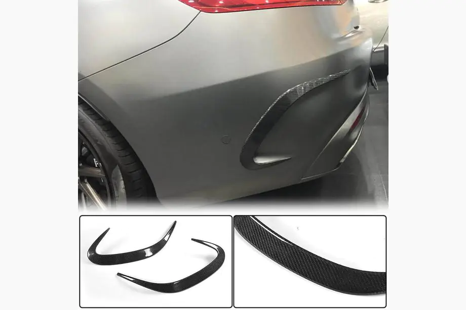 Mercedes S-class C217 Coupe 2014-2020 Heckstoßstangen Abdeckung (für AMG / AMG-Line, Carbon) Image