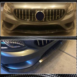 Frontlippe V2 für AMG-Line 2015-2018 Carbon Foto 4