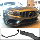 Mercedes S-class C217 Coupe 2014-2020 Frontstoßstange Lippe V3 Aufsatz (für AMG-Line 2015-2018, Carbon) Foto 2