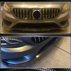 Mercedes S-class C217 Coupe 2014-2020 Frontstoßstange Lippe V3 Aufsatz (für AMG-Line 2015-2018, Carbon) Foto 4