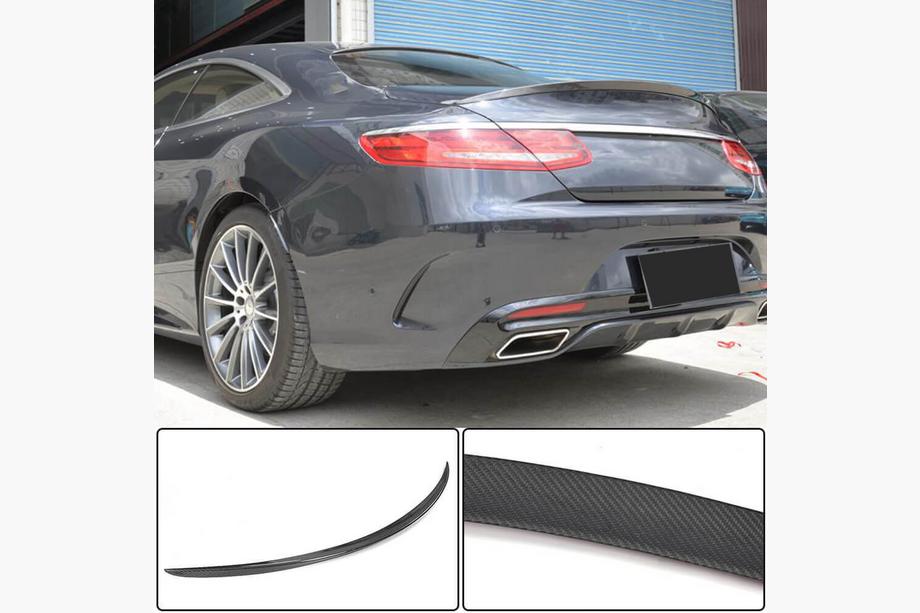 Mercedes S-class C217 Coupe 2014-2020 Spoiler V1 (Coupé, Carbon) Image