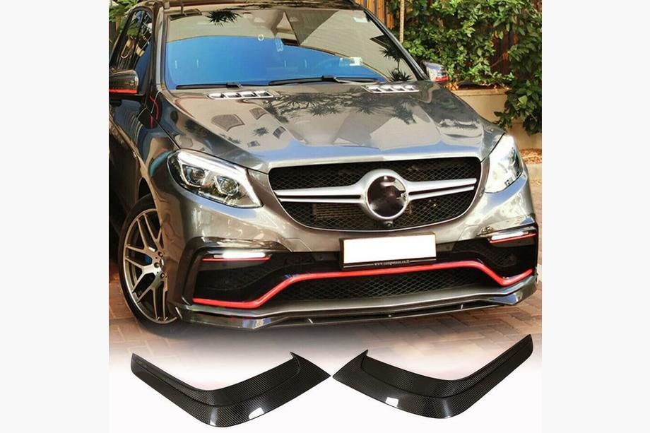 Mercedes GLE coupe C292 2015-2019 Carbon Frontstoßstangen Abdeckungen für GLE63 AMG Image