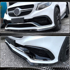 Mercedes GLE coupe C292 2015-2019 Frontstoßstangen Lippe Aufsätze (für GLE63 AMG, Kunststoff) Foto 4