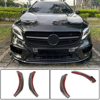 Carbon Frontstoßstangen Flaps (für GLA45 AMG 2017-2020) Foto 1