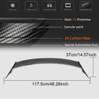 Mercedes GLA X156 2014-2019 Spoiler V1 (Carbon) Foto 5
