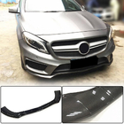 Mercedes GLA X156 2014-2019 Frontstoßstange Lippe Aufsatz (für GLA45 AMG 2013-2016, Carbon) Foto 1