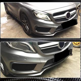 Frontstoßstange Lippe Aufsatz (für GLA45 AMG 2013-2016, Carbon) Foto 3