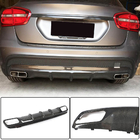 Mercedes GLA X156 2014-2019 Heckdiffusor für GLA45 AMG, Carbon Foto 1
