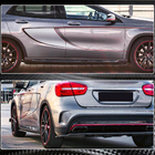 Mercedes GLA X156 2014-2019 Seitenschweller (für GLA45 AMG 2013-2016, Carbon) Foto 4