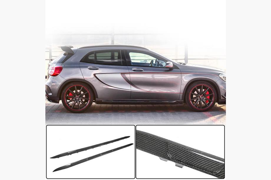 Mercedes GLA X156 2014-2019 Seitenschweller (für GLA45 AMG 2013-2016, Carbon) Image